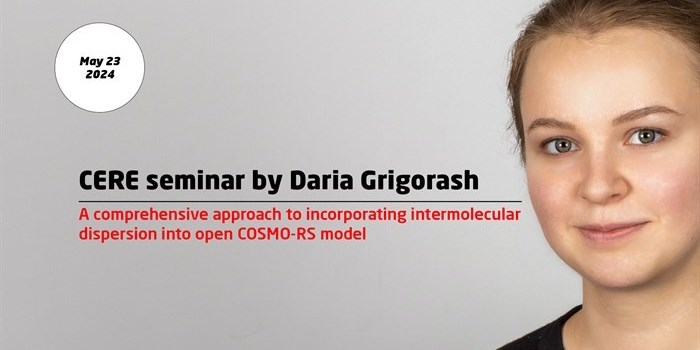 CERE seminar by Daria Grigorash