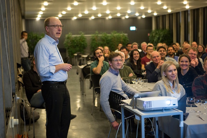 Dinner talk by Erling H. Stenby. Photo: Christian Ove Carlsson