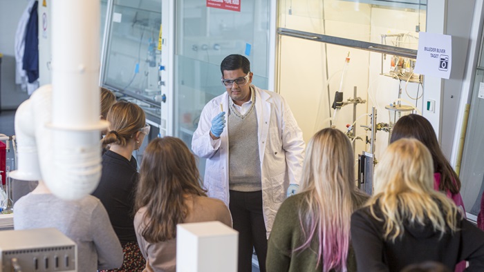 Postdoc Humbul Suleman. Photo: Christian Ove Carlsson
