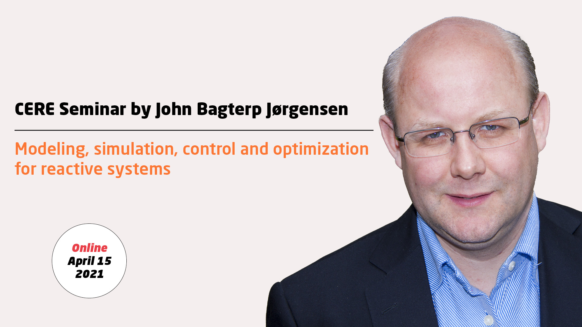 CERE Seminar by John Bagterp Jørgensen
