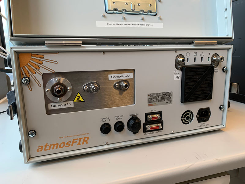 Protea atmosFIR gas analyser